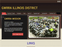 Tablet Screenshot of gwrra-ildistrict.com